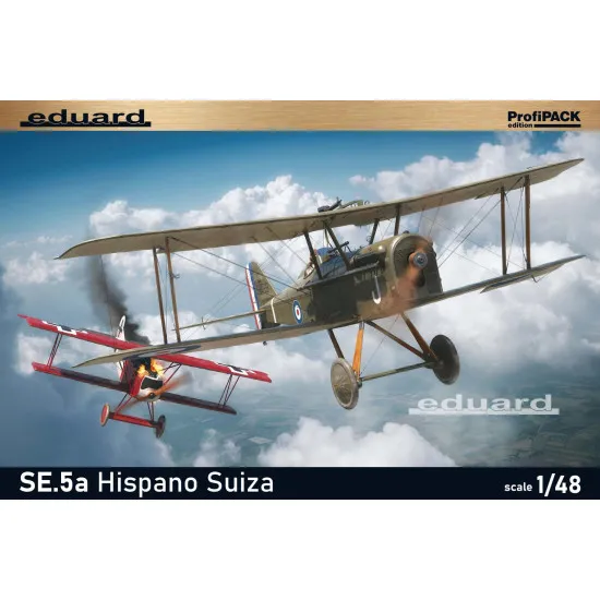 Eduard 82132 1/48 SE.5a Hispano Suiza Plastic for Aircraft Profipack