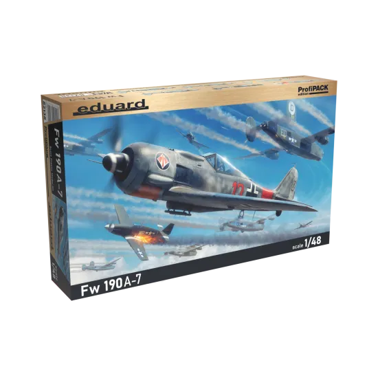 Eduard 82138 1/48 Fw 190A-7 Plastic for Aircraft Profipack