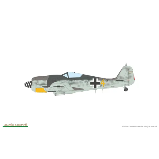 Eduard 82138 1/48 Fw 190A-7 Plastic for Aircraft Profipack