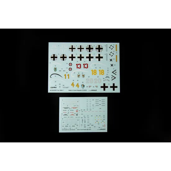 Eduard 82138 1/48 Fw 190A-7 Plastic for Aircraft Profipack