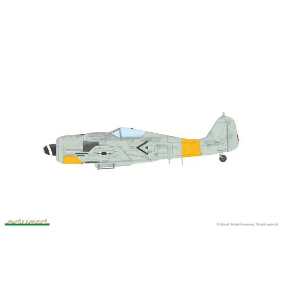 Eduard 82138 1/48 Fw 190A-7 Plastic for Aircraft Profipack