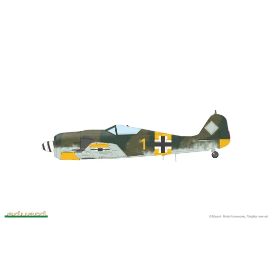 Eduard 82138 1/48 Fw 190A-7 Plastic for Aircraft Profipack