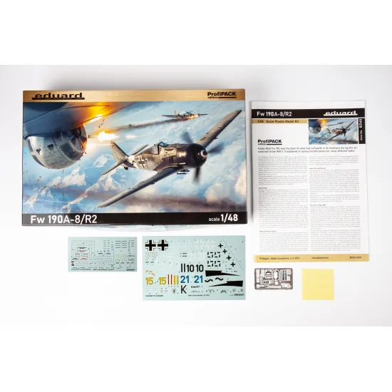 Eduard 82145 1/48 Fw 190A-8/R2 Plastic for Aircraft Profipack