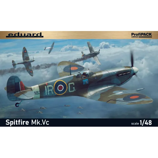Eduard 82158 1/48 Spitfire Mk.Vc Plastic for Aircraft Profipack