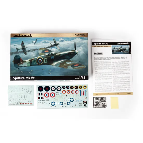 Eduard 82158 1/48 Spitfire Mk.Vc Plastic for Aircraft Profipack