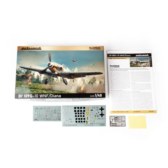 Eduard 82161 1/48 Bf 109G-10 WNF/Diana Plastic for Aircraft Profipack