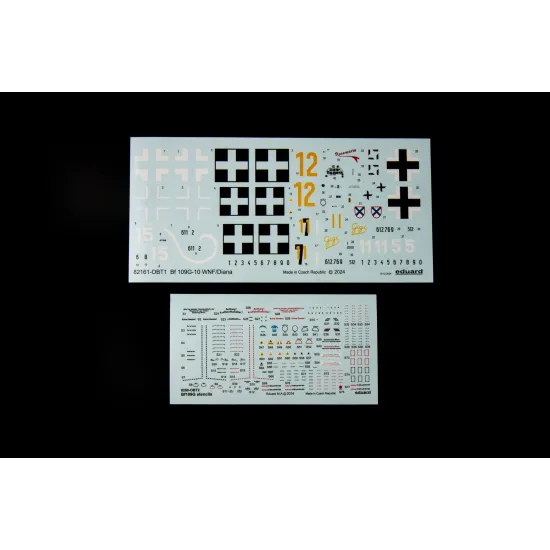 Eduard 82161 1/48 Bf 109G-10 WNF/Diana Plastic for Aircraft Profipack