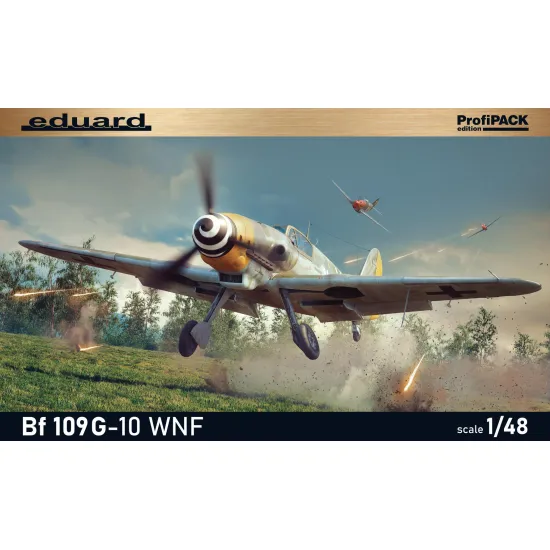 Eduard 82161 1/48 Bf 109G-10 WNF/Diana Plastic for Aircraft Profipack