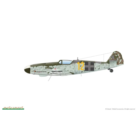 Eduard 82161 1/48 Bf 109G-10 WNF/Diana Plastic for Aircraft Profipack