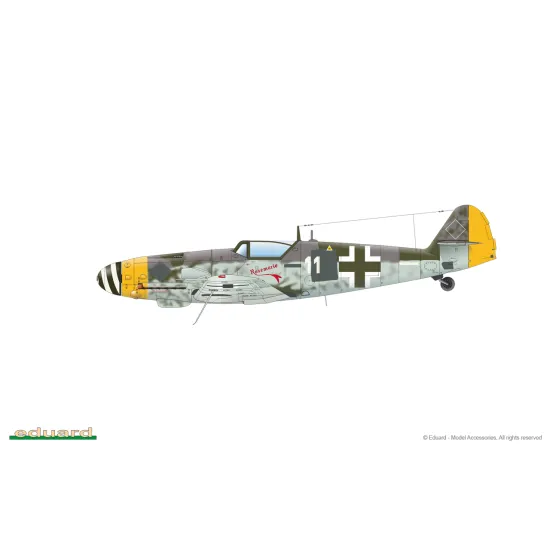 Eduard 82161 1/48 Bf 109G-10 WNF/Diana Plastic for Aircraft Profipack