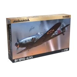 Eduard 82163 1/48 Bf 109G-6/AS Plastic for Aircraft Profipack