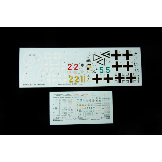 Eduard 82163 1/48 Bf 109G-6/AS Plastic for Aircraft Profipack