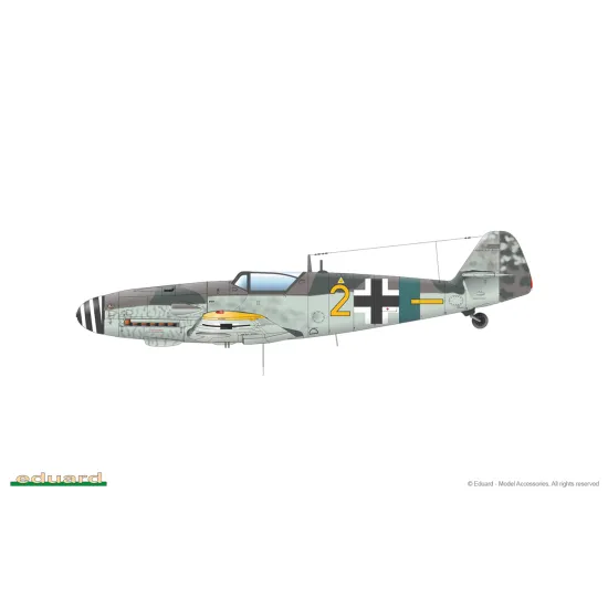 Eduard 82163 1/48 Bf 109G-6/AS Plastic for Aircraft Profipack