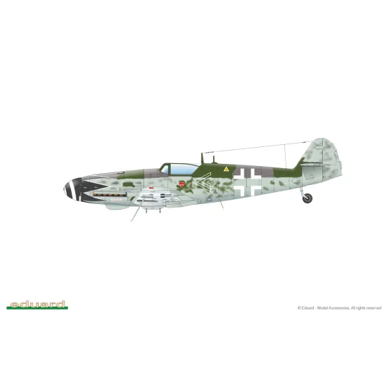 Eduard 82164 1/48 Bf 109G-10 Erla Plastic for Aircraft Profipack