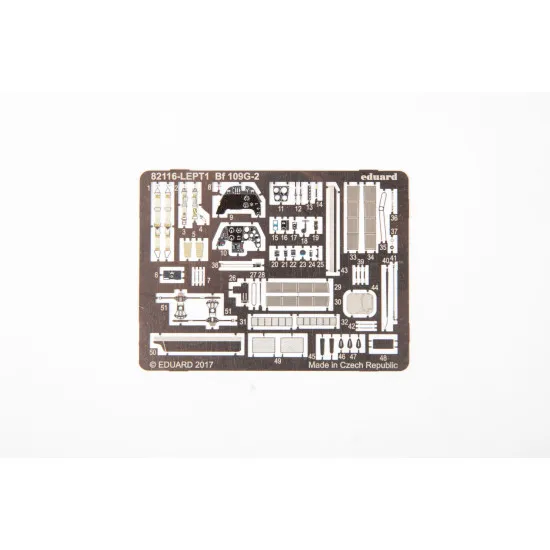 Eduard 82165 1/48 Bf 109G-2 Plastic for Aircraft Profipack