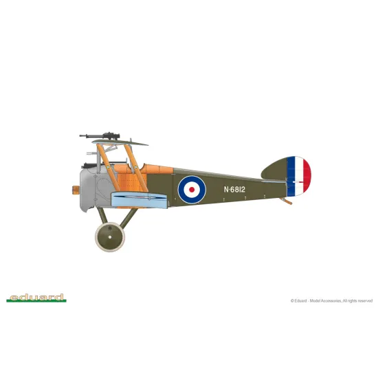 Eduard 82173 1/48 Sopwith 2F.1 Camel Plastic for Aircraft Profipack