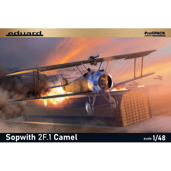 Eduard 82173 1/48 Sopwith 2F.1 Camel Plastic for Aircraft Profipack