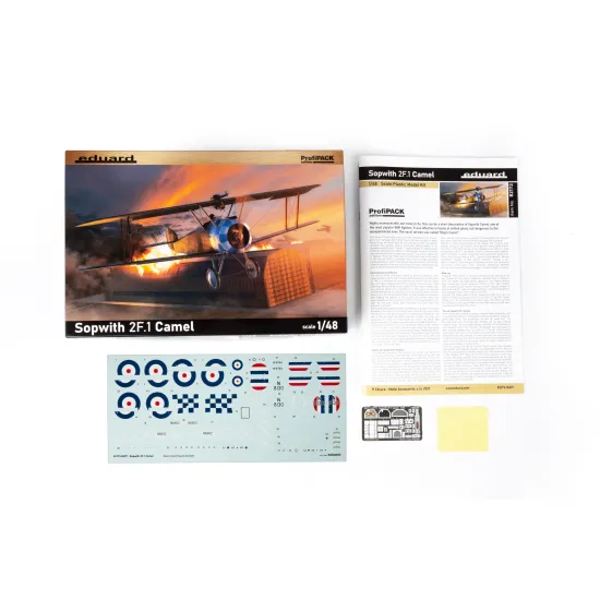 Eduard 82173 1/48 Sopwith 2F.1 Camel Plastic for Aircraft Profipack