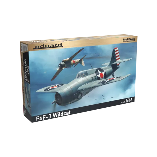 Eduard 82201 1/48 F4F-3 Wildcat Plastic for Aircraft Profipack