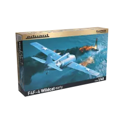 Eduard 82202 1/48 F4F-4 Wildcat early Plastic for Aircraft Profipack