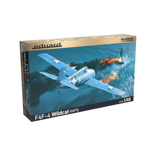 Eduard 82202 1/48 F4F-4 Wildcat early Plastic for Aircraft Profipack