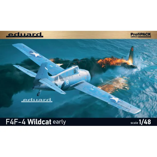 Eduard 82202 1/48 F4F-4 Wildcat early Plastic for Aircraft Profipack