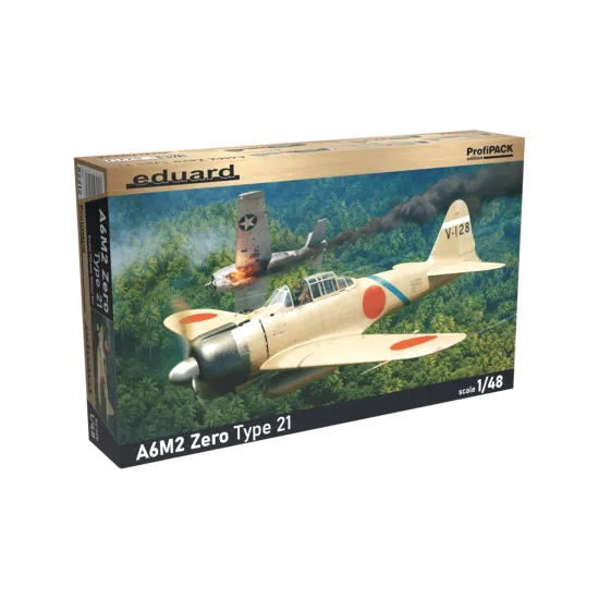 Eduard 82212 1/48 A6M2 Zero Type 21 Plastic for Aircraft Profipack