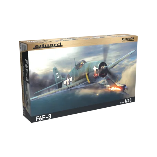 Eduard 8227 1/48 F6F-3 Plastic for Aircraft Profipack