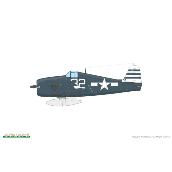 Eduard 8229 1/48 F6F-5 Hellcat late Plastic for Aircraft Profipack