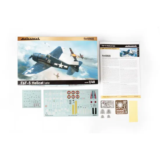 Eduard 8229 1/48 F6F-5 Hellcat late Plastic for Aircraft Profipack