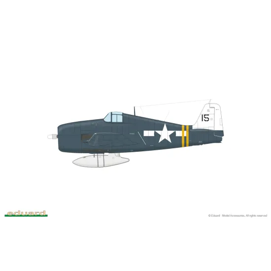 Eduard 8229 1/48 F6F-5 Hellcat late Plastic for Aircraft Profipack