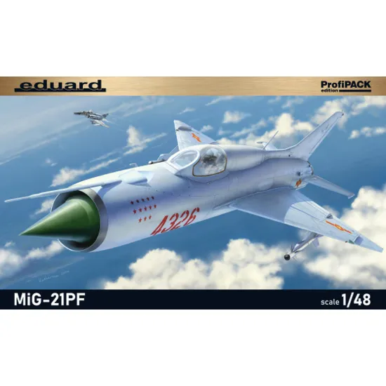 Eduard 8236 1/48 MiG-21PF Plastic for Aircraft Profipack