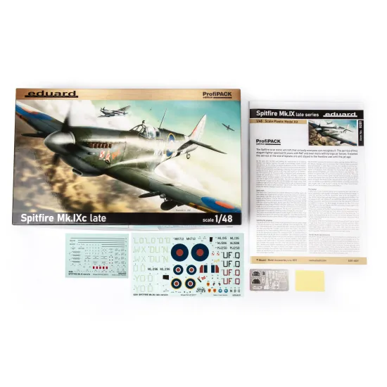 Eduard 8281 1/48 Spitfire Mk.IXc late version Plastic for Aircraft Profipack