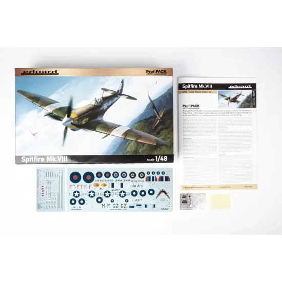 Eduard 8284 1/48 Spitfire Mk.VIII Plastic for Aircraft Profipack