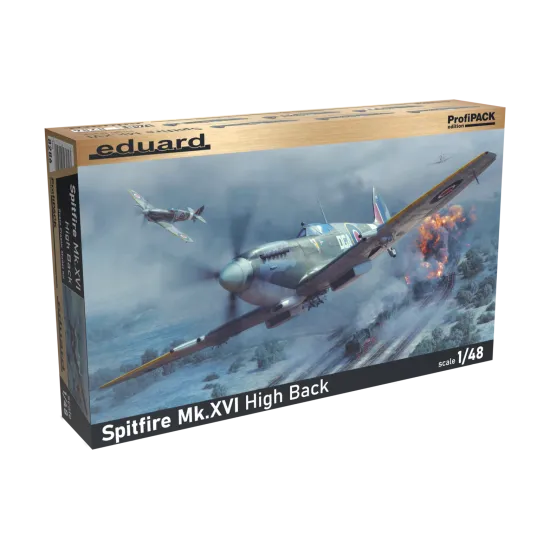 Eduard 8286 1/48 Spitfire Mk.XVI High Back Plastic for Aircraft Profipack