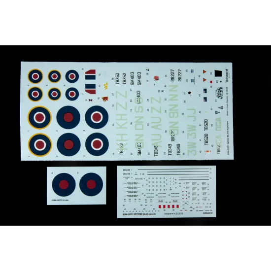Eduard 8286 1/48 Spitfire Mk.XVI High Back Plastic for Aircraft Profipack