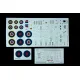 Eduard 8286 1/48 Spitfire Mk.XVI High Back Plastic for Aircraft Profipack