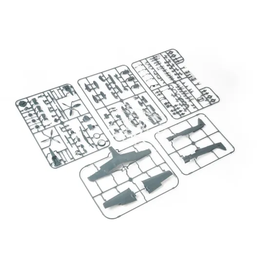 Eduard 84117 1/48 Fw 190A-4 w/ engine flaps & 2-gun wings Plastic for Aircraft Weekend edition