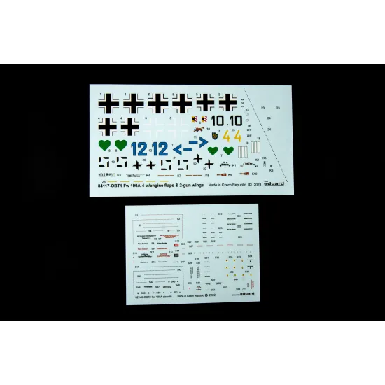 Eduard 84117 1/48 Fw 190A-4 w/ engine flaps & 2-gun wings Plastic for Aircraft Weekend edition