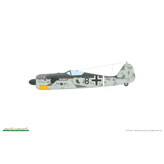 Eduard 84118 1/48 Fw 190A-5 light fighter Plastic for Aircraft Weekend edition