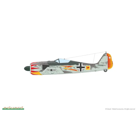 Eduard 84118 1/48 Fw 190A-5 light fighter Plastic for Aircraft Weekend edition