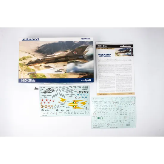 Eduard 84130 1/48 MiG-21bis Plastic for Aircraft Weekend edition