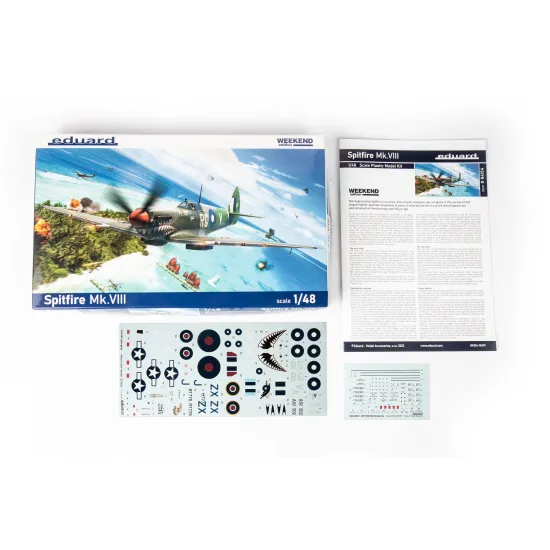 Eduard 84154 1/48 Spitfire Mk.VIII Plastic for Aircraft Weekend edition
