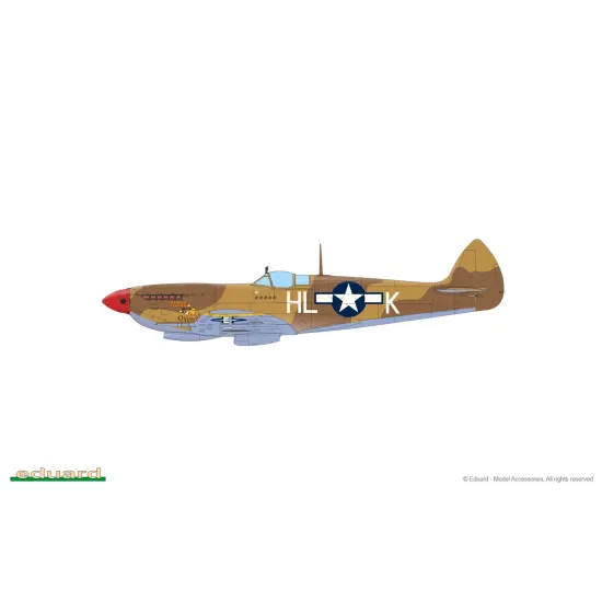 Eduard 84154 1/48 Spitfire Mk.VIII Plastic for Aircraft Weekend edition