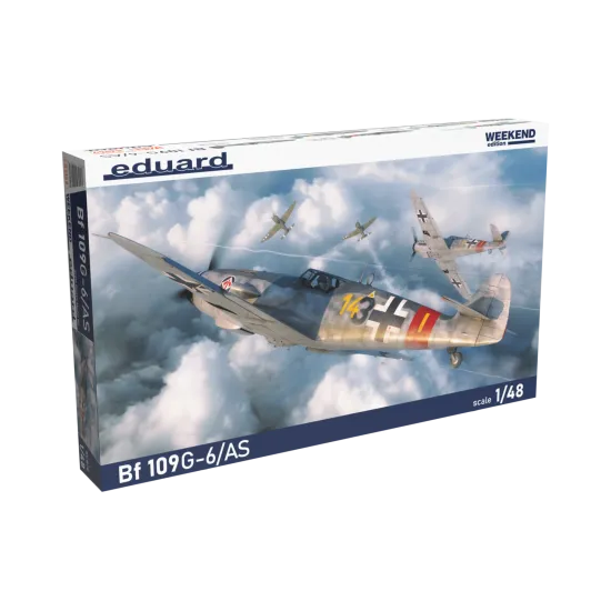 Eduard 84169 1/48 Bf 109G-6/AS Plastic for Aircraft Weekend edition