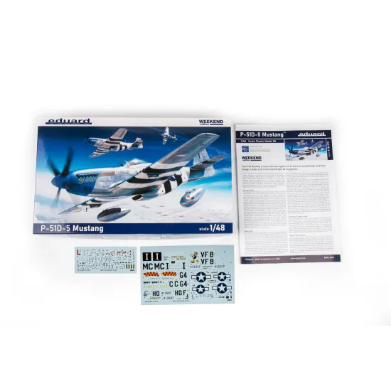 Eduard 84172 1/48 P-51D-5 Plastic for Aircraft Weekend edition