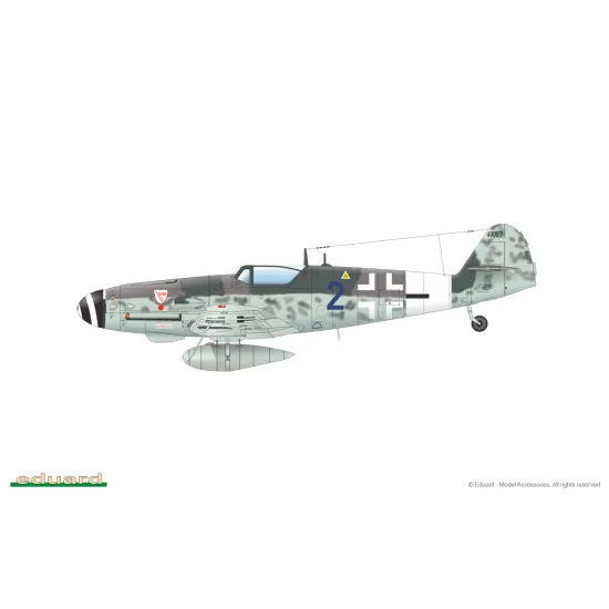 Eduard 84174 1/48 Bf 109G-10 ERLA Plastic for Aircraft Weekend edition