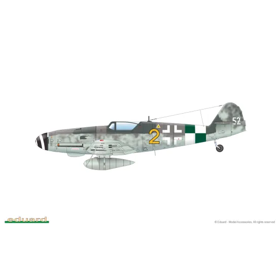 Eduard 84174 1/48 Bf 109G-10 ERLA Plastic for Aircraft Weekend edition