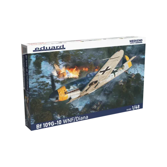 Eduard 84182 1/48 Bf 109G-10 WNF/Diana Plastic for Aircraft Weekend edition