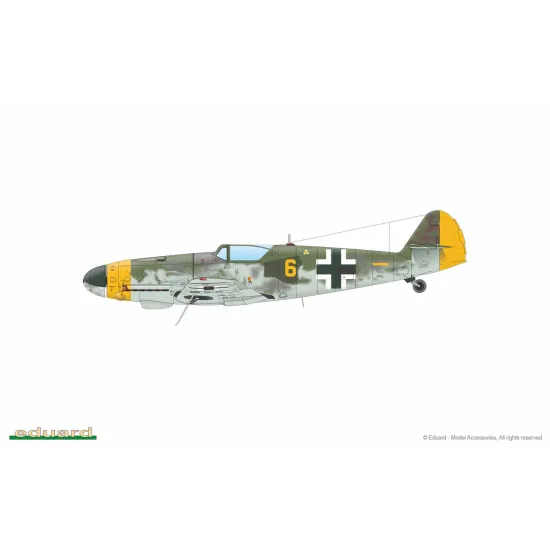 Eduard 84182 1/48 Bf 109G-10 WNF/Diana Plastic for Aircraft Weekend edition
